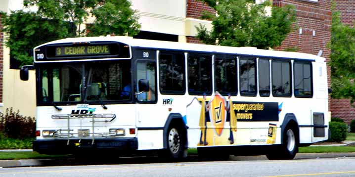 Hampton Roads Transit Gillig Phantoms 510